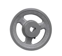 FANNIXI v-type timing pulley AK51 iron casting pulley, 1 Groove, Bore 5/8", 3/4", 7/8", 1", 1 1/8", Cast Iron, 4.95" OD for A belts (Size : 1 inch)