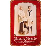 Fanny och Alexander 1982 Metal Retro Tin Sign Wall Decoration 12 x 8 inches Movie Poster Vintage Look