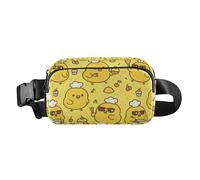 Fanny Pack Belt Bag Cute Chicks with Hats Crossbody Bags for Women Adjustable Strap Mini Everywhere Waist Pouch for Workout Running