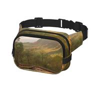 Fanny Pack Belt Bag for Men Women Wilderness Park Adjustable Waist Packs Bag Crossbody Bags for Travel, Black, One Size