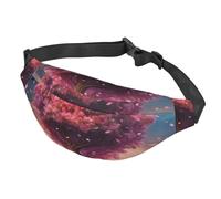 Fanny Pack Belt Bag for Women Men Adjustable Waist Pack Bag Colorful Heart Tree Crossbody Bags for Travel, Black, One Size, Black, One Size