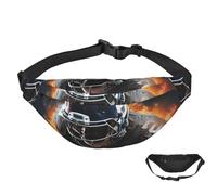 Fanny Pack Belt Bag for Women Men Waterproof Waist Pack Cool American Football Waist Bag with Adjustable Strap