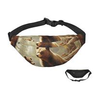 Fanny Pack Belt Bag for Women Men Waterproof Waist Pack Cute Bears Play in The Tree Waist Bag with Adjustable Strap