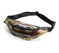 Fanny Pack Crossbody for Women Men,Cute Funny Sloth Print Sports Waist Bag,Fashion Waist Packs Bag with Adjustable Strap