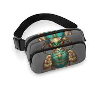 Fanny Pack Egyptian Scarabs Printed Waist Cinching Bag Hip Bag Lightweight Belt Bag for Travel Sports Hiking Running, Egyptian Scarabs, 7.9 X 5.1 in
