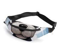 Fanny Pack for Men Women Adorable Schnauzerprinted Crossbody Belt Bags Sports Waist Bag ForTravel Running Hiking Walking Workout, Adorable Schnauzer, 36*15cm