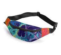 Fanny Pack for Men Women Belt Bag Cartoon Style Skull Crossbody Waist Pack for Travel Walking Running Bum Bags, style-1, 36*15cm