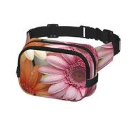 Fanny Pack for Men Women Crossbody Waist Bag Colorful Daisy Flower Belt Bag with Adjustable Strap Hip Bum Bag
