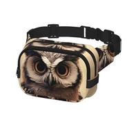 Fanny Pack for Men Women Crossbody Waist Bag Cute Owl Belt Bag with Adjustable Strap Hip Bum Bag