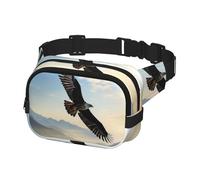 Fanny Pack for Men Women Crossbody Waist Bag eagle mountains Belt Bag with Adjustable Strap Hip Bum Bag