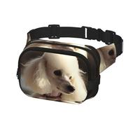Fanny Pack for Men Women Crossbody Waist Bag French Poodle Belt Bag with Adjustable Strap Hip Bum Bag