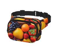 Fanny Pack for Men Women Crossbody Waist Bag Fresh Fruits Belt Bag with Adjustable Strap Hip Bum Bag
