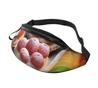Fanny Pack for Men Women Crossbody Waist Bag Fresh Sweet Tarts Belt Bag with Adjustable Strap Hip Bum Bag, Black, One Size