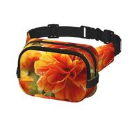 Fanny Pack for Men Women Crossbody Waist Bag Marigold Flower Autumn Flowers Belt Bag with Adjustable Strap Hip Bum Bag