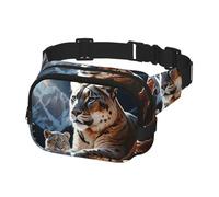 Fanny Pack for Men Women Crossbody Waist Bag Mountain Lions Belt Bag with Adjustable Strap Hip Bum Bag