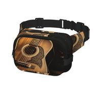 Fanny Pack for Men Women Crossbody Waist Bag Old west guitar Belt Bag with Adjustable Strap Hip Bum Bag