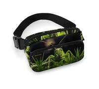 Fanny Pack for Men Women Grasshopper on Grass Belt Bag Lightweight Waist Bag Pack Full Printed Pack With Adjustable Strap For Running Hiking Travel, style, 20x13cm