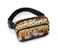 Fanny Pack for Men Women GuineaPigs Belt Bag Lightweight Waist Bag Pack Full Printed Pack With Adjustable Strap For Running Hiking Travel, style, 20x13cm