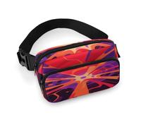 Fanny Pack for Men&Women Hip Bum Bag Strange Energy Crossbody Bag with Adjustable Strap Graduation Gifts