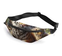 Fanny Pack for Men Women Jungle Tigers Cubprinted Crossbody Belt Bags Sports Waist Bag ForTravel Running Hiking Walking Workout, Jungle Tigers Cub, 36*15cm