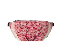 Fanny Pack for Men Women Poodles Dogs Belt Bag with Adjustable Strap Fashion Waist Bag Waist Pack for Travel, Heart Tree2, One Size