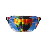 Fanny Pack for Men Women Roast Chicken Hen Farm Belt Bag with Adjustable Strap Fashion Waist Bag Waist Pack for Travel, Hot Air Balloons, One Size