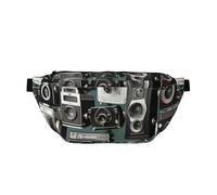 Fanny Pack for Men Women Roast Chicken Hen Farm Belt Bag with Adjustable Strap Fashion Waist Bag Waist Pack for Travel, Retro Cool Camera Collection, One Size