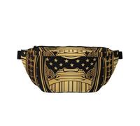 Fanny Pack for Men Women Sunflowers and Bananas Belt Bag with Adjustable Strap Fashion Waist Bag Waist Pack for Travel, Yellow Pattern, One Size