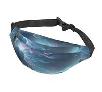 Fanny Pack for Men Women Waist Bag Adjustable Waist Pack Crossbody Belt Bag 3D Graphics Universe Space Bum Bag, 3D Graphics Universe Space, One Size