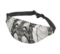 Fanny Pack for Men Women Waist Bag Adjustable Waist Pack Crossbody Belt Bag Brooklyn Bridge Bum Bag, Brooklyn Bridge, One Size