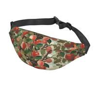 Fanny Pack for Men Women Waist Bag Adjustable Waist Pack Crossbody Belt Bag Fruit Under the Tree Bum Bag, Fruit Under The Tree, One Size