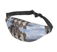 Fanny Pack for Men Women Waist Bag Adjustable Waist Pack Crossbody Belt Bag Holiday Christmas Stars Bum Bag, Historical Monuments Of Armenia, One Size