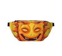 Fanny Pack for Men Women Water Droplets on Flowers Belt Bag with Adjustable Strap Fashion Waist Bag Waist Pack for Travel, The Laughing Sun, One Size