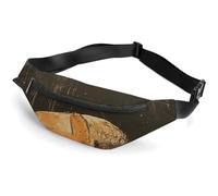 Fanny Pack for Women And Men Belt Bag Waist Pack A White Dove Flies By Waist Bag with Adjustable Strap, Bread in Basket, 36*15cm, Art Deco