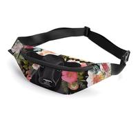 Fanny Pack for Women And Men Belt Bag Waist Pack Cute Baby Hedgehog Waist Bag with Adjustable Strap, steer floral, 36*15cm, Art Deco
