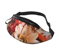 Fanny Pack for Women Mem Fashion Waist Packs Crossbody Bouquet of flowers Belt Bag with Adjustable Strap Waist Bag