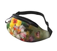 Fanny Pack for Women Mem Fashion Waist Packs Crossbody Bouquet Of Flowers Belt Bag with Adjustable Strap Waist Bag