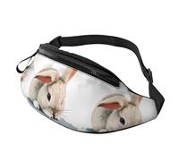 Fanny Pack for Women Mem Fashion Waist Packs Crossbody Cry rabbit Belt Bag with Adjustable Strap Waist Bag