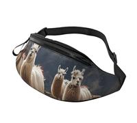 Fanny Pack for Women Mem Fashion Waist Packs Crossbody Llamas in the andes Belt Bag with Adjustable Strap Waist Bag