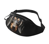 Fanny Pack for Women Mem Fashion Waist Packs Crossbody Pad Dachshund Belt Bag with Adjustable Strap