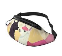 Fanny Pack for Women Men Adjustable Waist Pack Alpacas in Love in The Mountains Crossbody Bags Everywhere Belt Bag Hip Pack