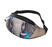 Fanny Pack for Women Men Adjustable Waist Pack Animal Cartoon Elephant Crossbody Bags Everywhere Belt Bag Hip Pack