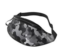 Fanny Pack for Women Men Adjustable Waist Pack Black White Gray Camouflage Crossbody Bags Everywhere Belt Bag Hip Pack