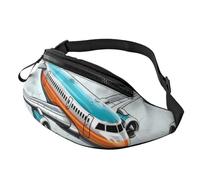 Fanny Pack for Women Men Adjustable Waist Pack Cartoon Airplane Crossbody Bags Everywhere Belt Bag Hip Pack