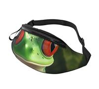 Fanny Pack for Women Men Adjustable Waist Pack Cute Frog Crossbody Bags Everywhere Belt Bag Hip Pack