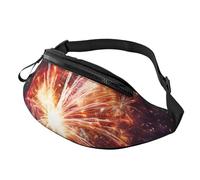 Fanny Pack for Women Men Adjustable Waist Pack Explosion Firework Crossbody Bags Everywhere Belt Bag Hip Pack