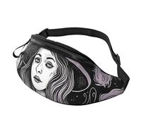Fanny Pack for Women Men Adjustable Waist Pack Magic Witch Witchcraft Bohemian Crossbody Bags Everywhere Belt Bag Hip Pack