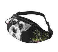 Fanny Pack for Women Men Adjustable Waist Pack Schnauzer Crossbody Bags Everywhere Belt Bag Hip Pack