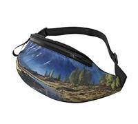 Fanny Pack for Women Men Adjustable Waist Pack Snowy Mountains Crossbody Bags Everywhere Belt Bag Hip Pack