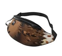 Fanny Pack for Women Men Adjustable Waist Pack Wild boar animation Crossbody Bags Everywhere Belt Bag Hip Pack